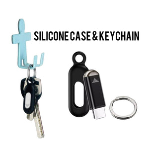 Silicone Case & Keychain